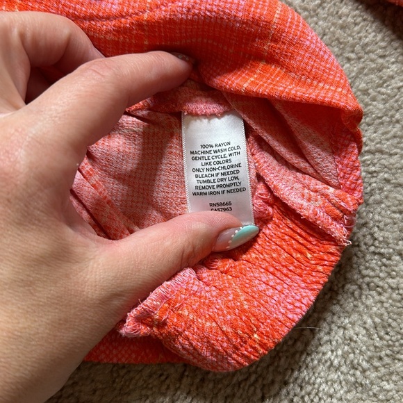 Nordstrom BP plaid crop top - L - Picture 7 of 7